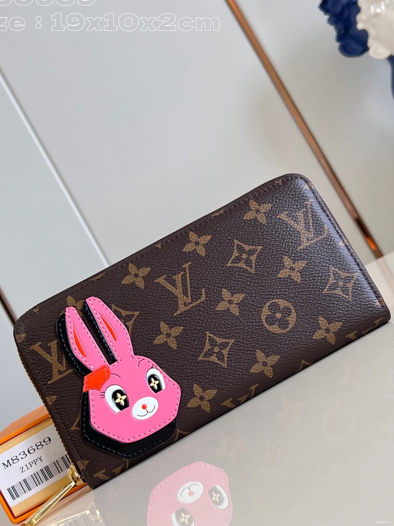 WIS ZIPPY VUITTON cm LOUIS WALLET-10*20*2 1106